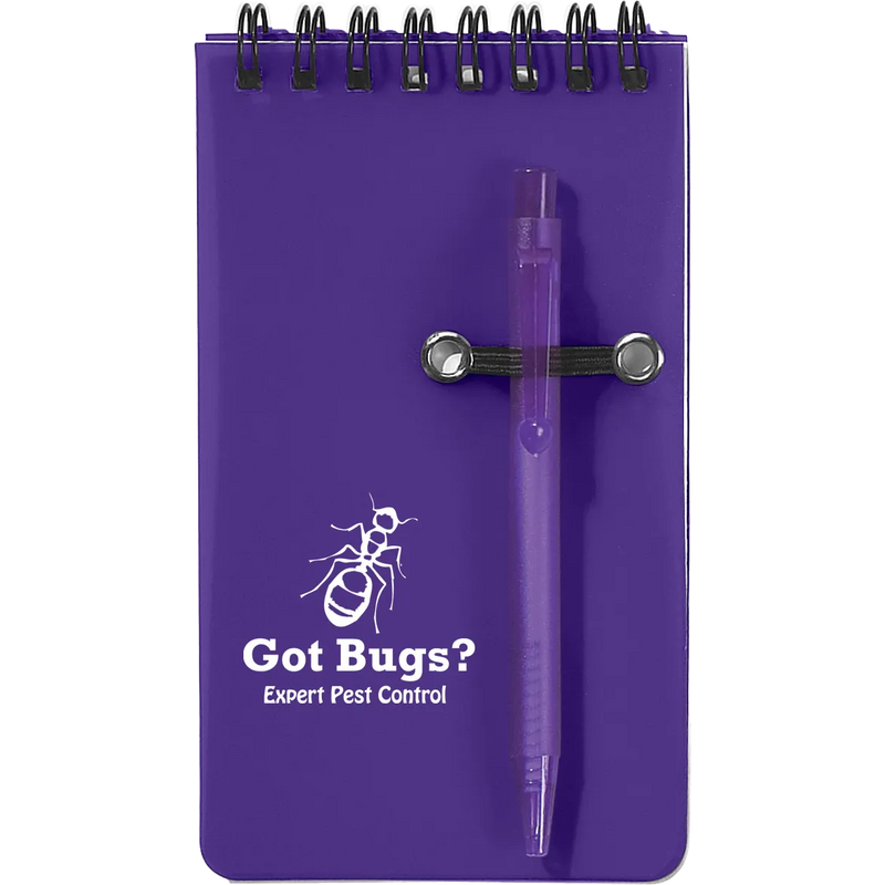 3" W x 5 ½" H Spiral Jotter and Pen