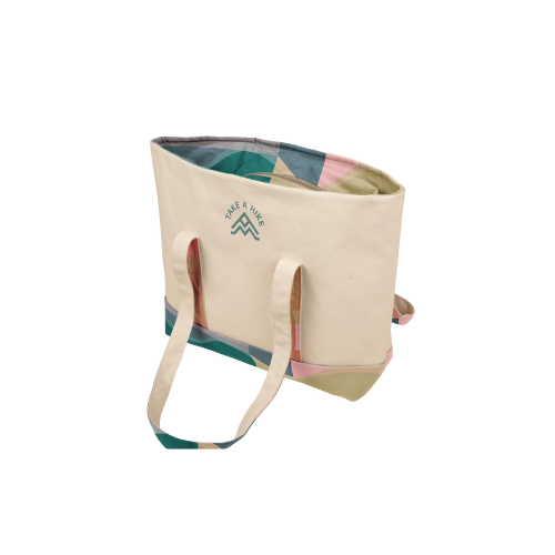4cp Trim Morris Tote - Large Zippered