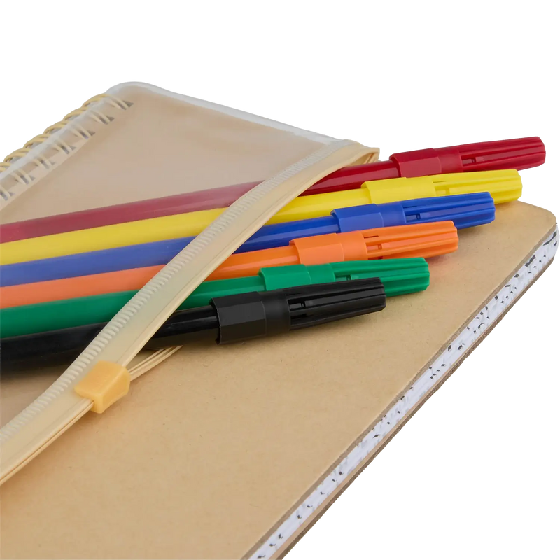 5" x 7" FSC® Mix Doodle Notebook with Markers