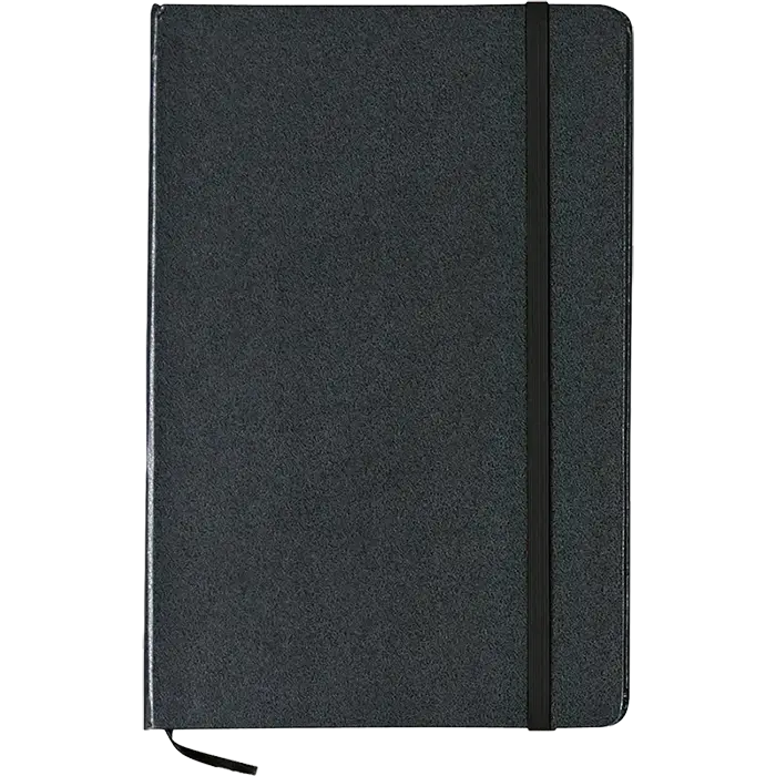 Black 5 x 7 Shelby notebook with elastic closure