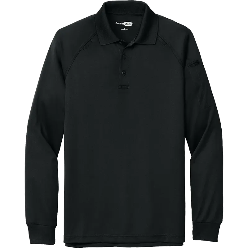 CornerStone® Select Long Sleeve Snag-Proof Tactical Polo