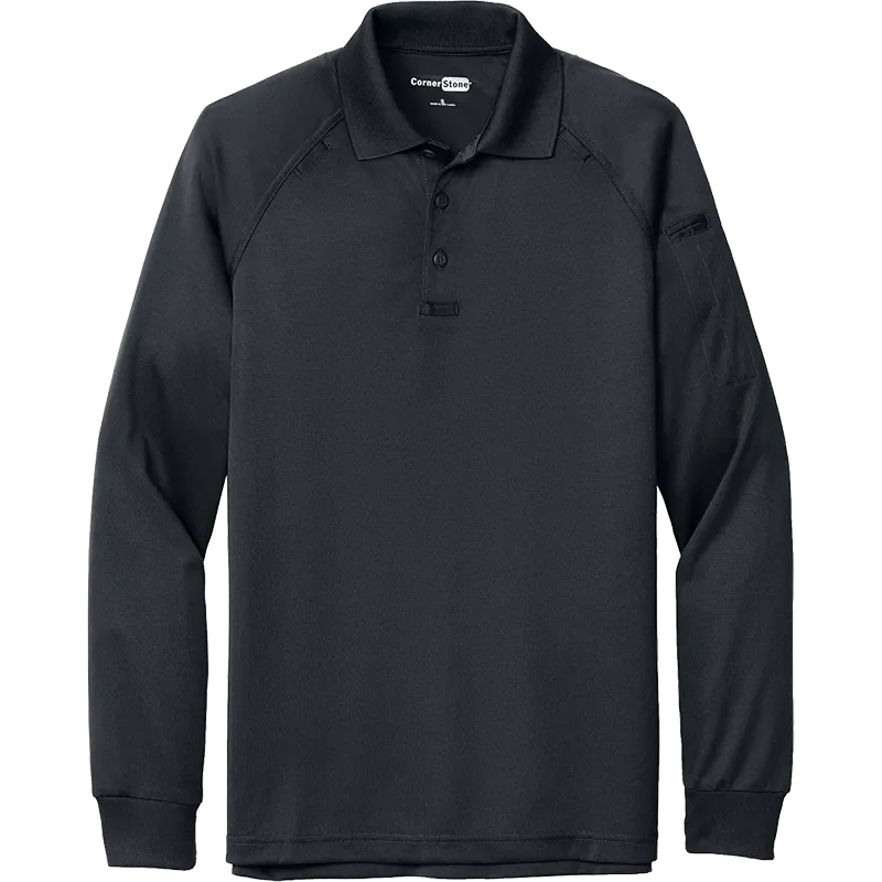 CornerStone® Select Long Sleeve Snag-Proof Tactical Polo