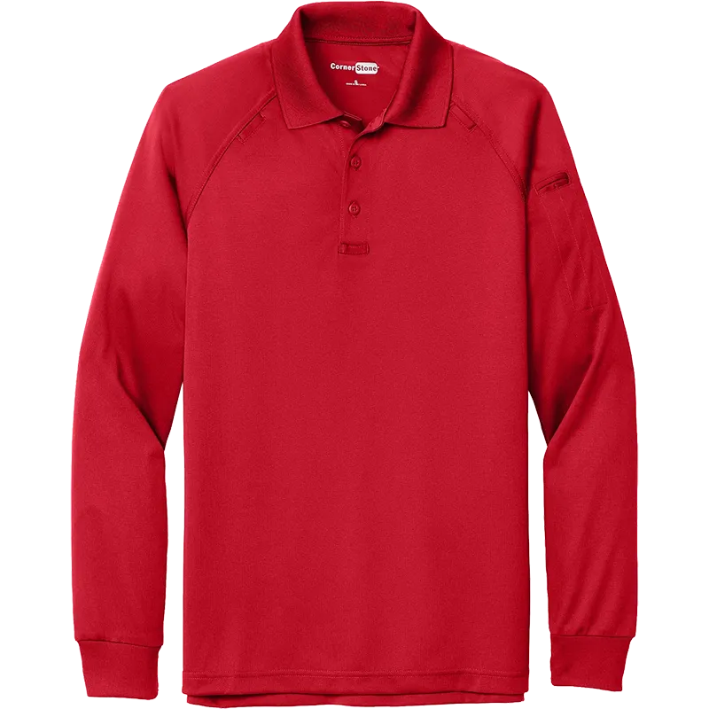 CornerStone® Select Long Sleeve Snag-Proof Tactical Polo
