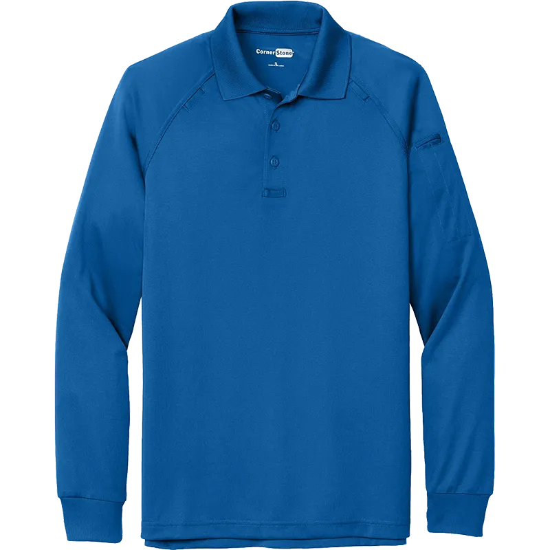 CornerStone® Select Long Sleeve Snag-Proof Tactical Polo
