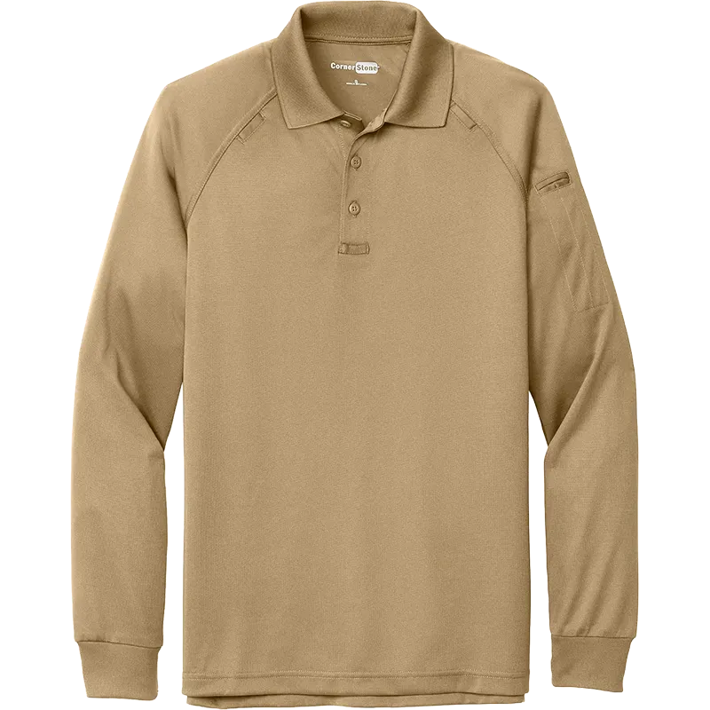 CornerStone® Select Long Sleeve Snag-Proof Tactical Polo
