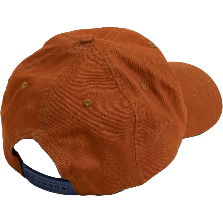 6-Panel Hat - Curved Brim - Unstructured - Cotton Twill