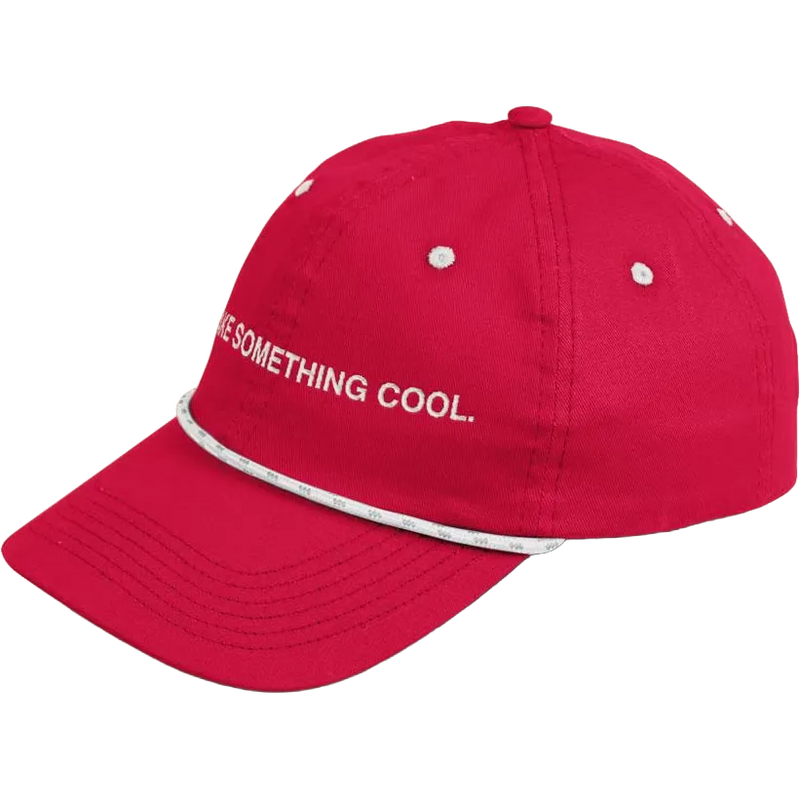 6-Panel Hat - Curved Brim - Unstructured - Cotton Twill
