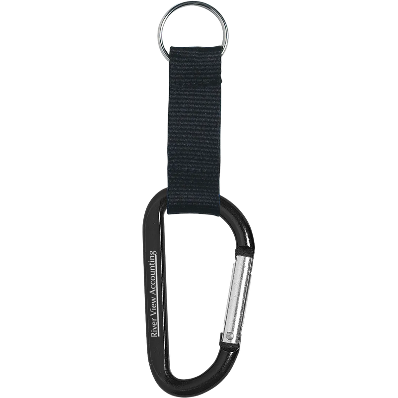 8mm Carabiner Keytag