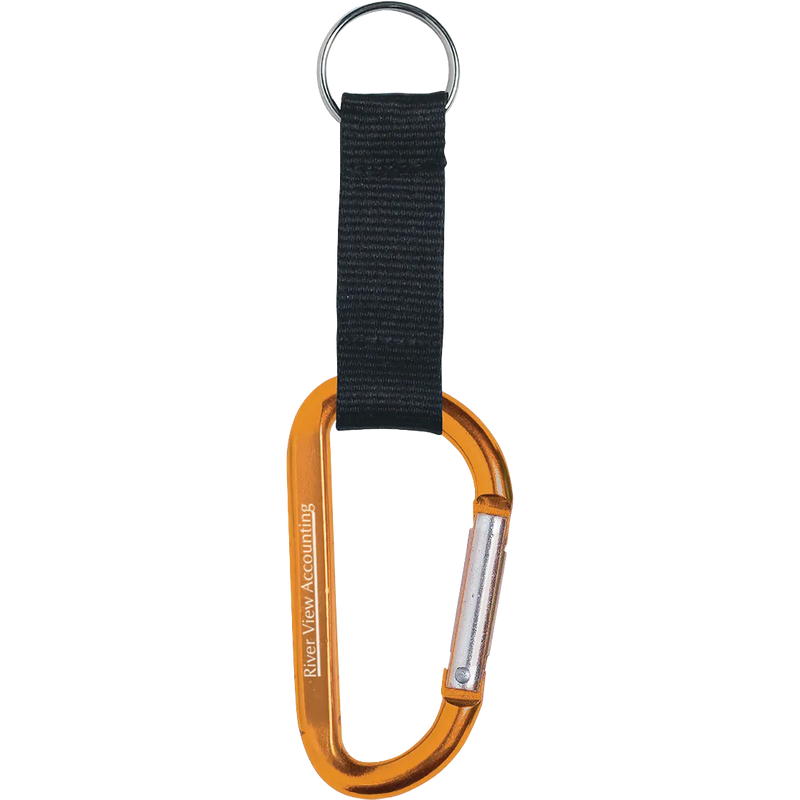 8mm Carabiner Keytag