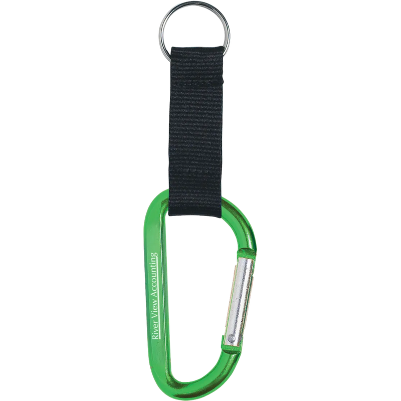 8mm Carabiner Keytag