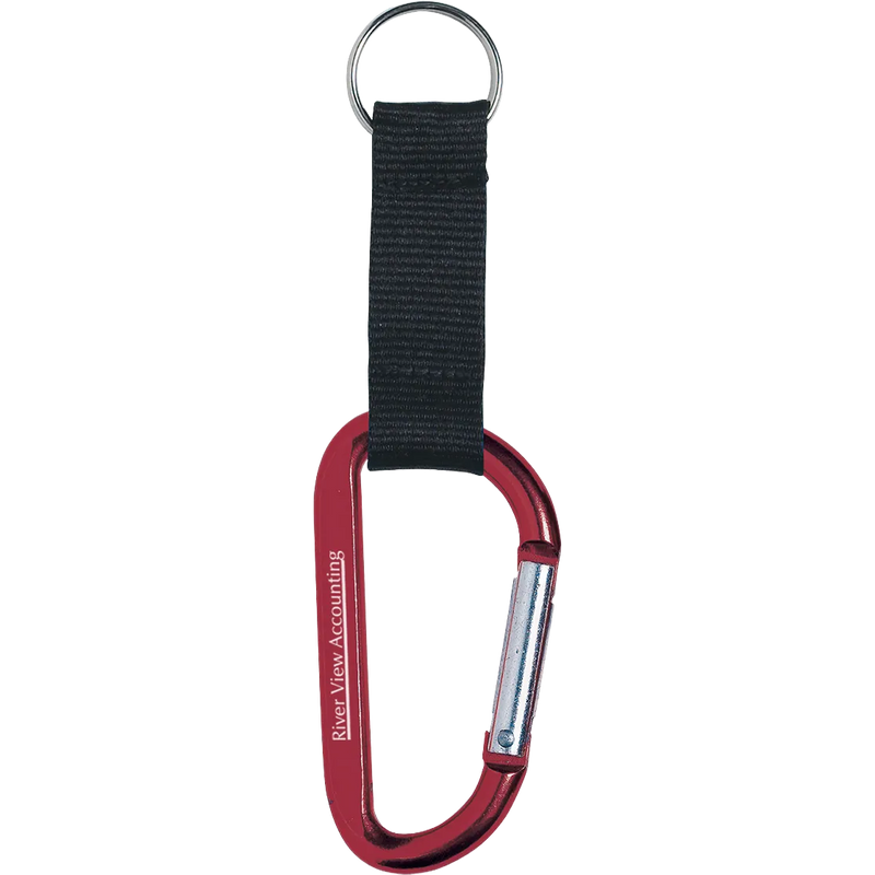 8mm Carabiner Keytag