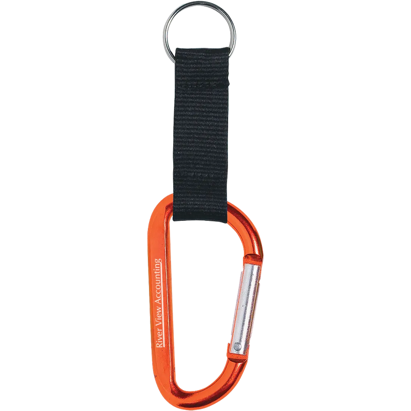 8mm Carabiner Keytag