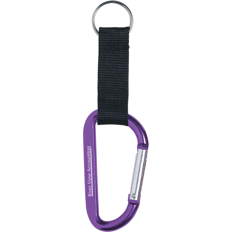 8mm Carabiner Keytag