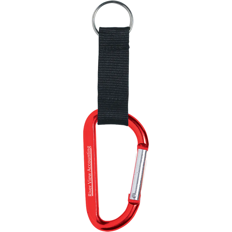 8mm Carabiner Keytag