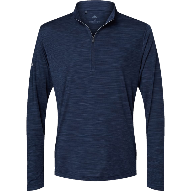 Adidas Lightweight Mélange Quarter-Zip Pullover
