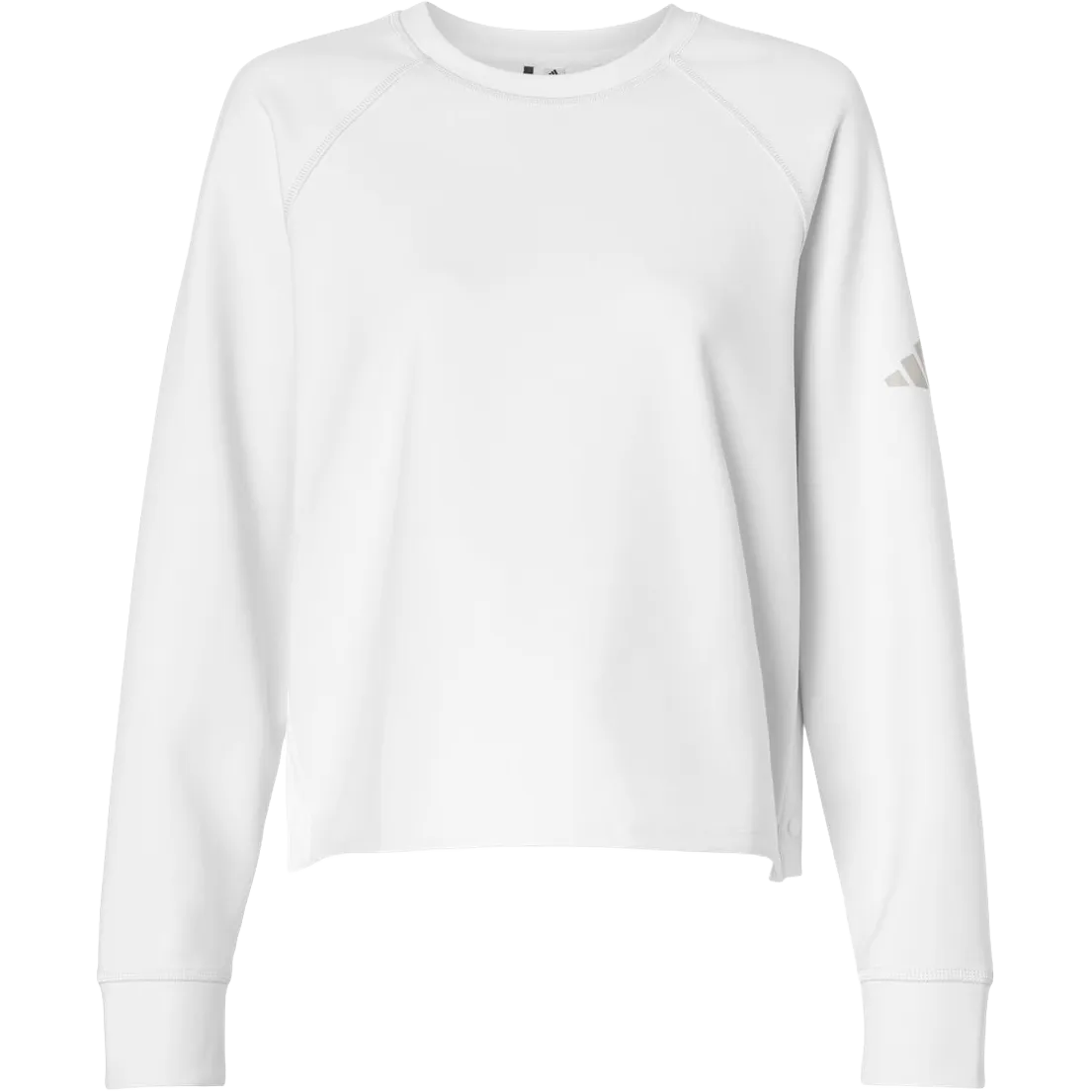 Adidas Women's Beyond Side-Snap Crewneck Sweatshirt