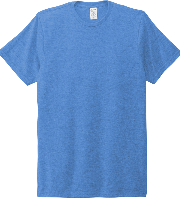 Allmade_-Unisex-Tri-Blend_Tee-Azure-Blue-Front.webp