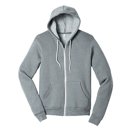 BELLA+CANVAS® Sponge Fleece Full-Zip Hoodie