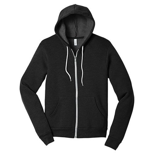 BELLA+CANVAS® Sponge Fleece Full-Zip Hoodie
