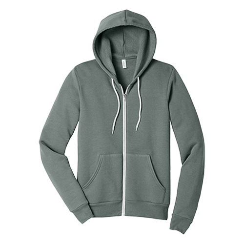 BELLA+CANVAS® Sponge Fleece Full-Zip Hoodie