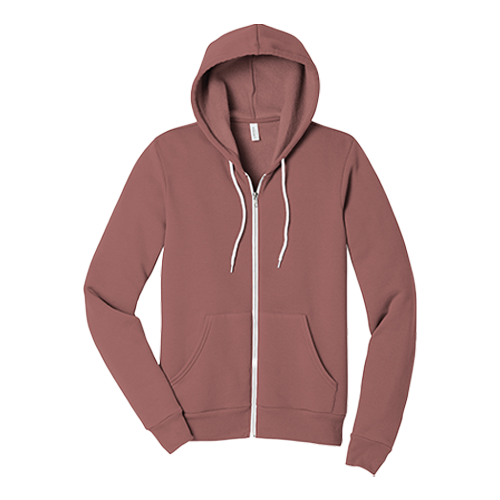 BELLA+CANVAS® Sponge Fleece Full-Zip Hoodie
