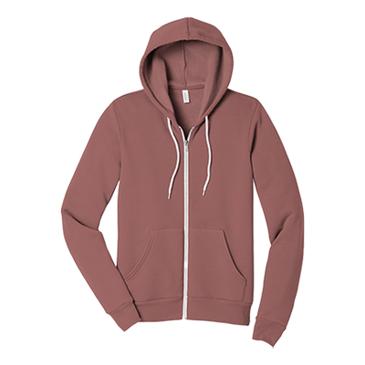 BELLA+CANVAS® Sponge Fleece Full-Zip Hoodie