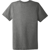 Gray t-shirt on a white background