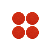 Bierfilzl Merino Wool Round Coaster Solid 4 Pack