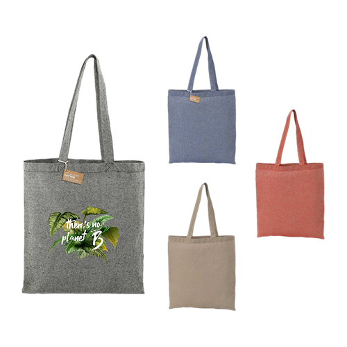 Eco-Friendly 5oz Recycled Cotton Twill Tote Bag