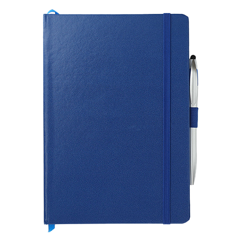 6" x 8.5" FSC® Mix Crown Journal with Pen-Stylus