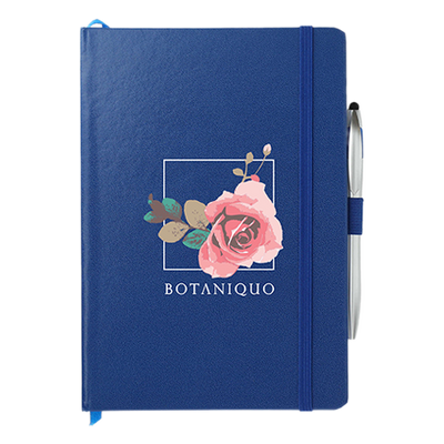 6" x 8.5" FSC® Mix Crown Journal with Pen-Stylus