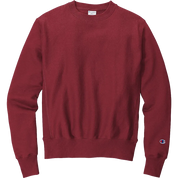 Champion Reverse Weave Crewneck Sweatshirt in Cardinal for custom branded apparel