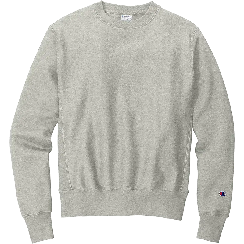 Champion Reverse Weave Crewneck Sweatshirt in Oxford Grey for custom branded sweatshirts