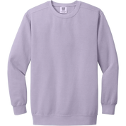 Comfort Colors Ring Spun Crewneck Sweatshirt in Orchid for custom branded sweatshirts