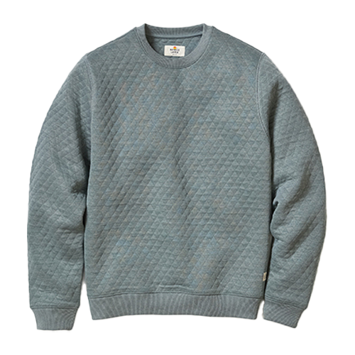 Marine Layer Corbet Quilted Crewneck
