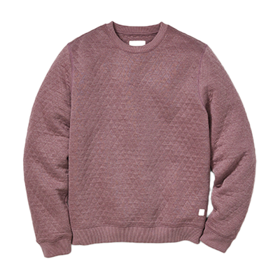 Marine Layer Corbet Quilted Crewneck