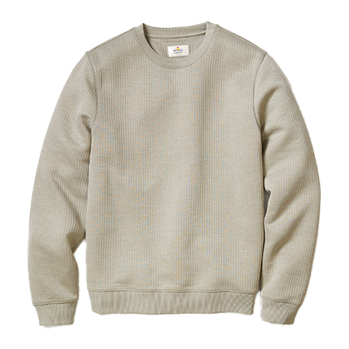Marine Layer Corbet Quilted Crewneck