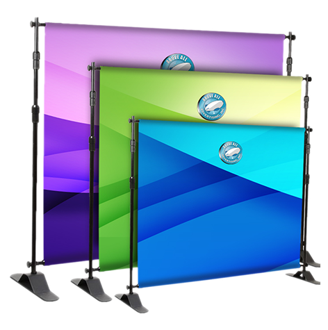 Custom Step and repeat backdrop - Size Me™