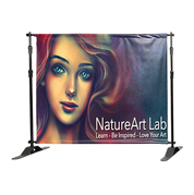 Custom Step and repeat backdrop - Size Me™