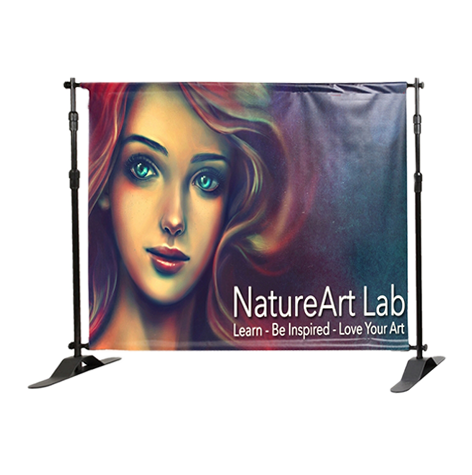 Custom Step and repeat backdrop - Size Me™