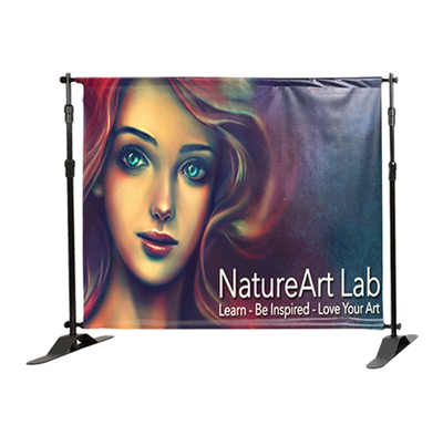 Custom Step and repeat backdrop - Size Me™