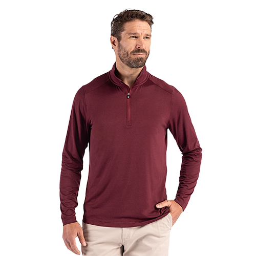 Cutter & Buck Coastline Eco Epic Comfort Recycled  Quarter Zip