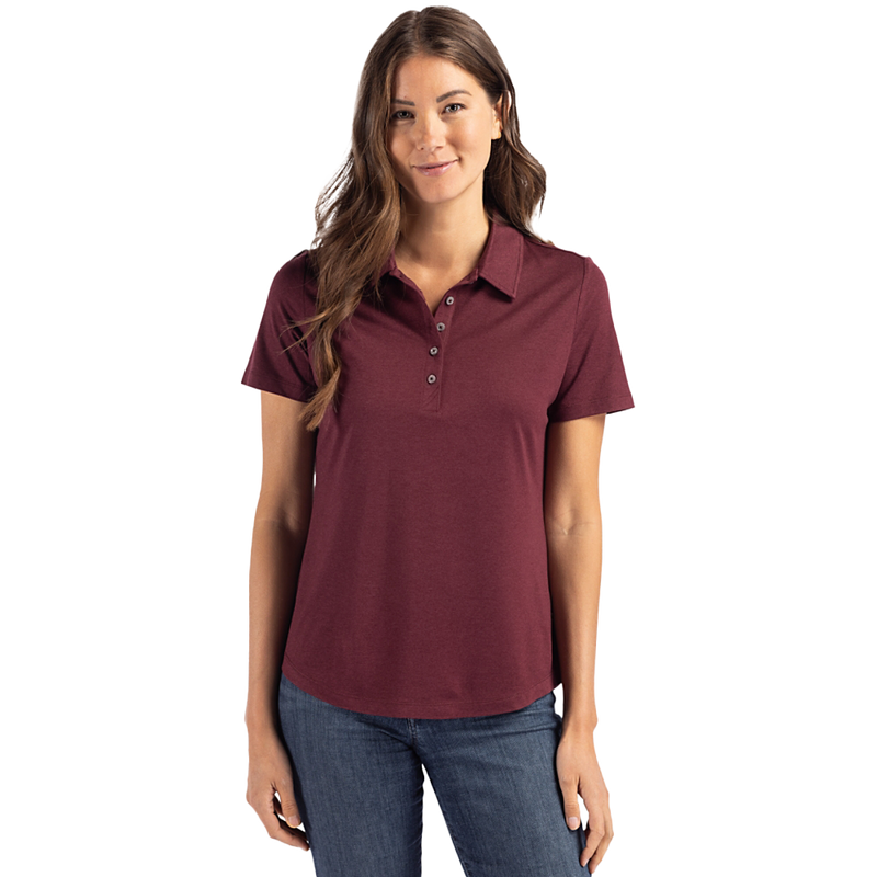 Cutter & Buck Coastline Eco Epic Comfort Recycled Womens Polo