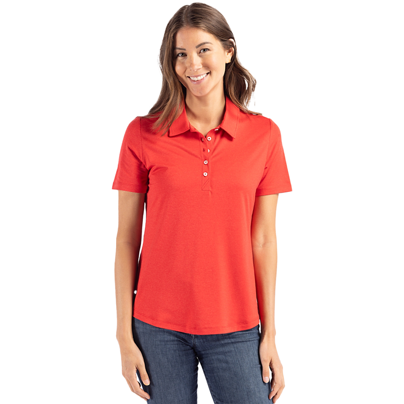 Cutter & Buck Coastline Eco Epic Comfort Recycled Womens Polo