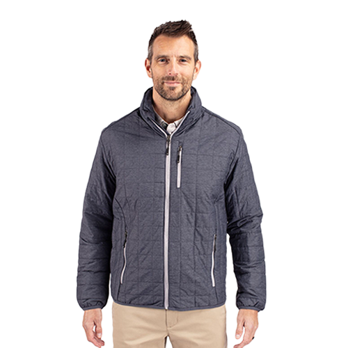 Cutter & Buck Rainier PrimaLoft® Mens Eco Insulated Full Zip Puffer Jacket