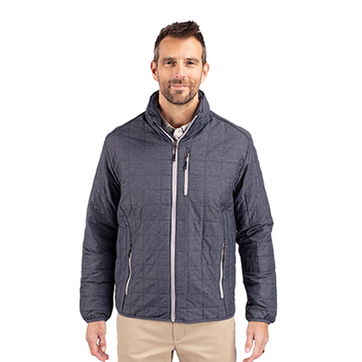 Cutter & Buck Rainier PrimaLoft® Mens Eco Insulated Full Zip Puffer Jacket