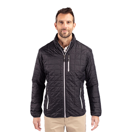 Cutter & Buck Rainier PrimaLoft® Mens Eco Insulated Full Zip Puffer Jacket