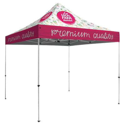 10' Deluxe Tent Kit (Full-Bleed Dye Sublimation)