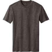 District Perfect Blend CVC Tee in Heathered Brown for custom branded t-shirts