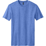 Blue t-shirt on a white background
